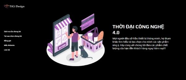 Công ty thiết kế website Tiền Giang – TIGI Design