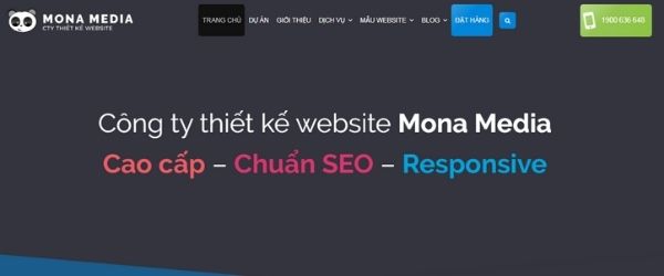 Công ty thiết kế website chuyên nghiệp Mona Media