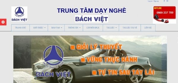 Trung tâm dạy lái xe Bách Việt