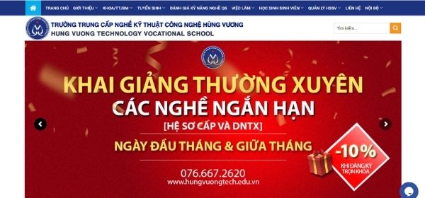 Trường Trung cấp nghề KTCN Hùng Vương